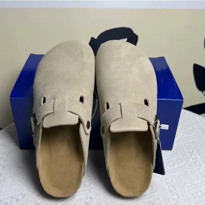 Flip Flop Leather Men - 2026 รองเท้าแตะหนังแฟชั่นใหม่สำหรับผู้ชายและผู้หญิงย้อนยุคลำลองสบายรองเท้าชายหาดกันลื่นสำหรับฤดูใบไม้ผลิและฤดูใบไม้ร่วงแฟชั่น