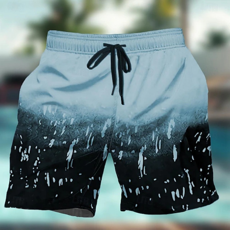 Gradient กราฟิกที่มีสีสันกางเก - Trunks Board Surf บทวิจารณ์และราคา